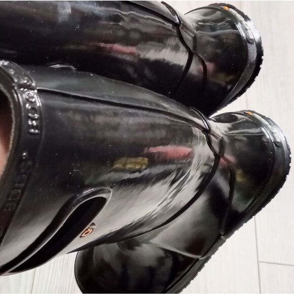 (S-4201) BOGS Unisex Kids' Rainboot Solid Lightweight Waterproof Boots Sz 2 - Picture 4 of 11